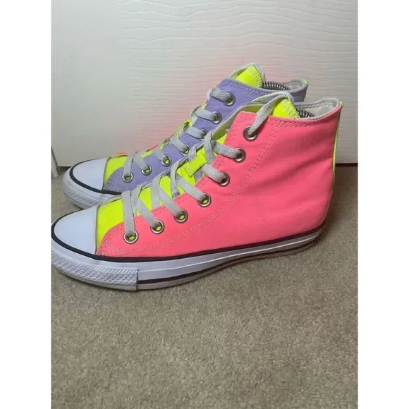 Converse Chuck Taylor Electric Blush Multicolor - Size US Mens 4 Women 6 169105F - Picture 3 of 8